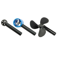 Flowatch� Flowmeter - Swissmade Precision Hand Held Flowmeter for mobile measurings of gas- and fluidflows plus thermometer