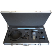 Flowatch� Flowmeter - Swissmade Precision Hand Held Flowmeter for mobile measurings of gas- and fluidflows plus thermometer